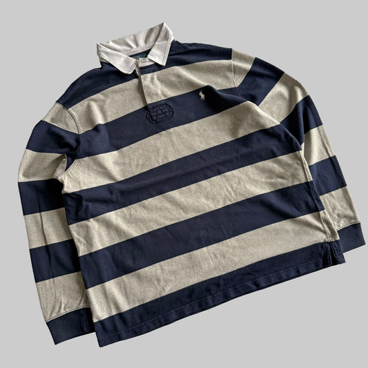 Ralph Lauren Striped Rugby Shirt - XX-Large