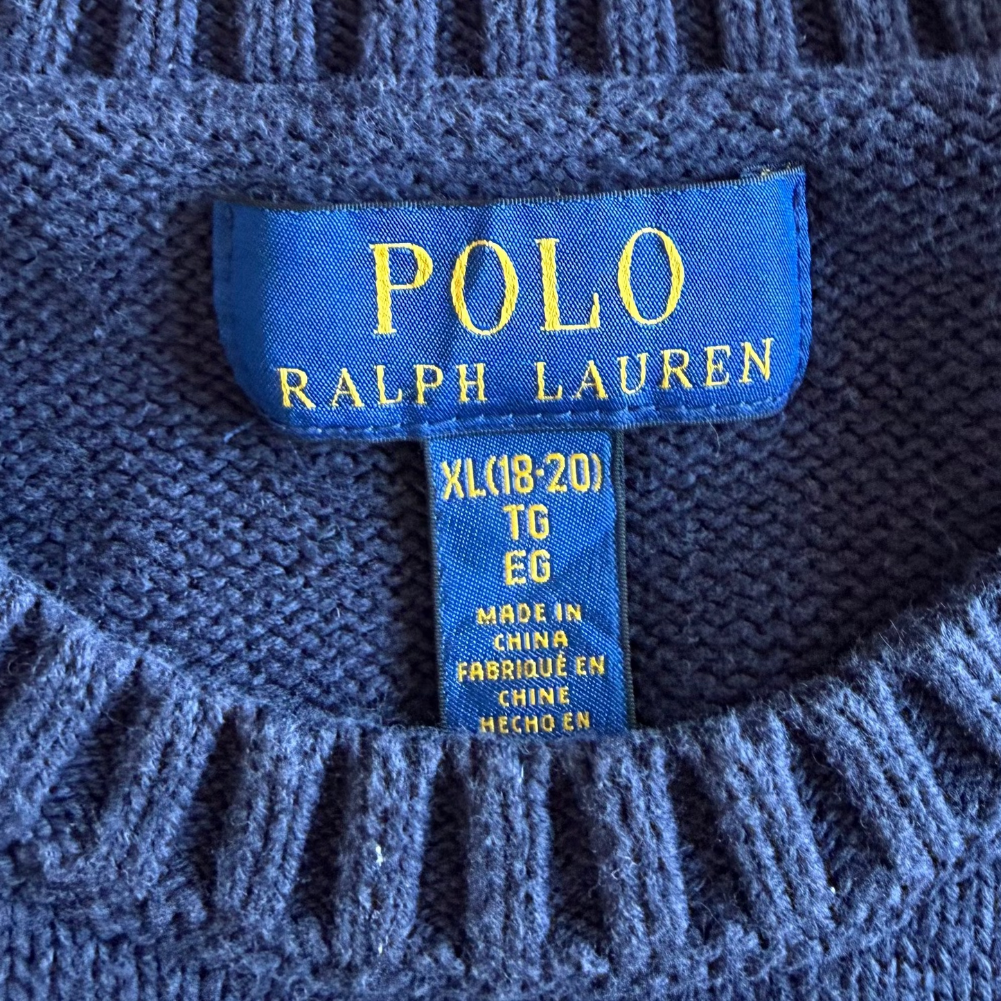 Polo Ralph Lauren Rugby Heavy Knit - S