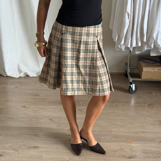 Burberry Pleated Midi Skirt - 26"