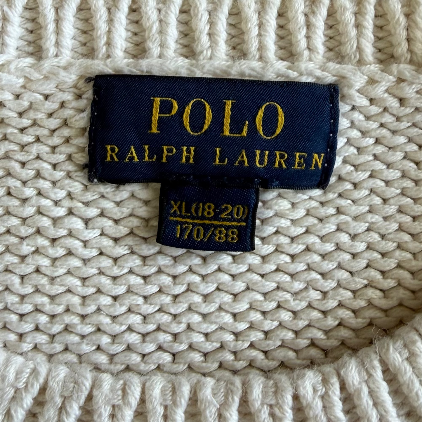 Polo Ralph Lauren Classic Flag Knit - XS