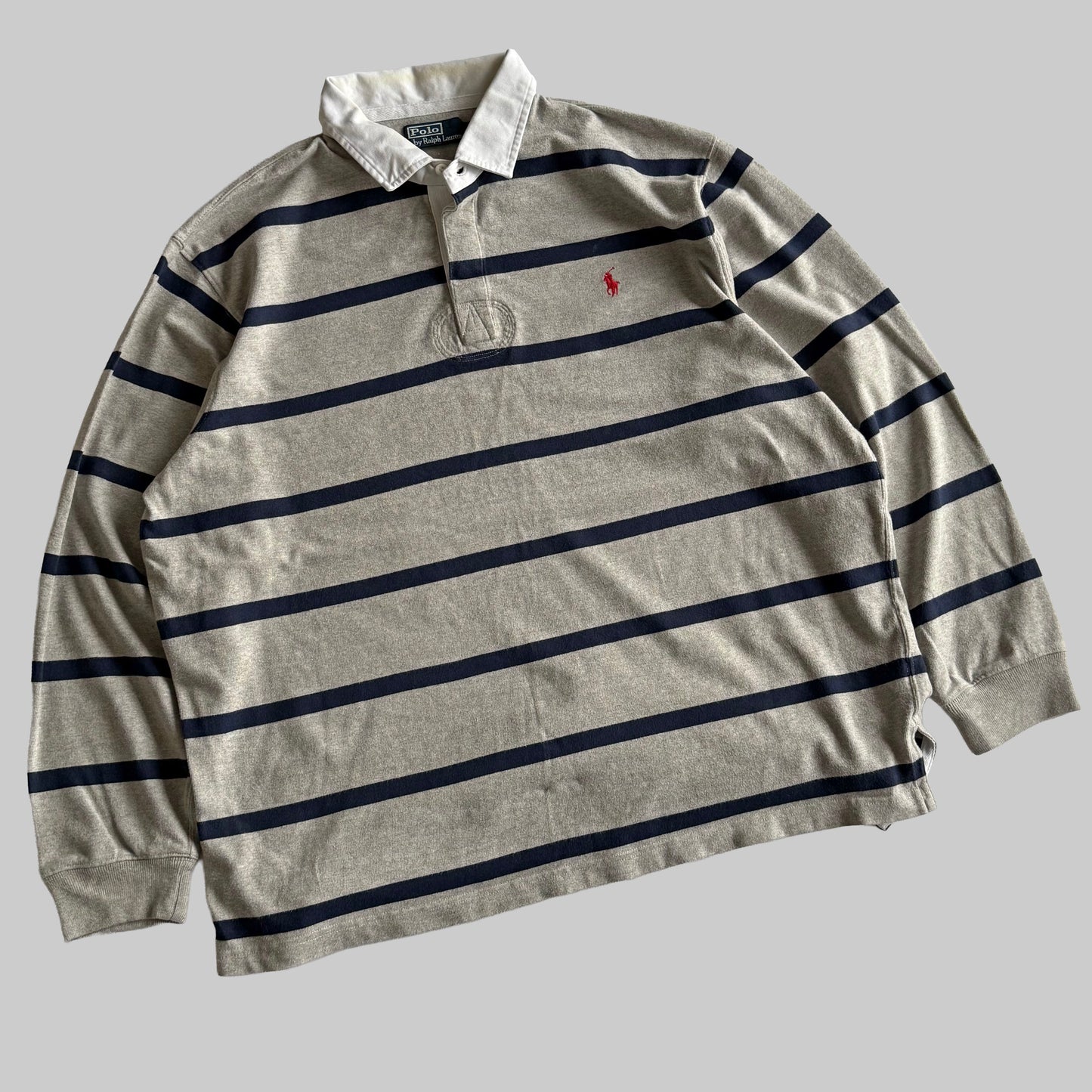 Ralph Lauren Striped Rugby Shirt - X-Large