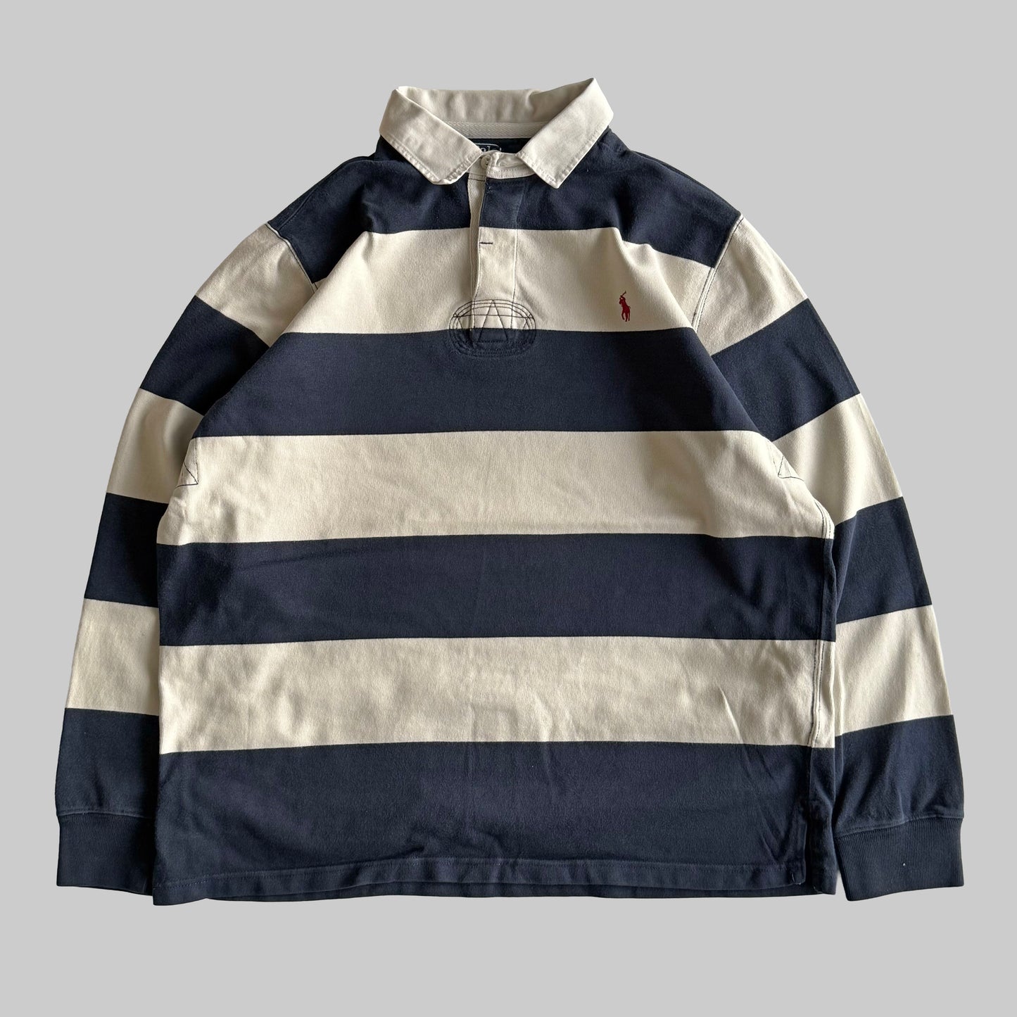 Ralph Lauren Striped Rugby Shirt - X-Large