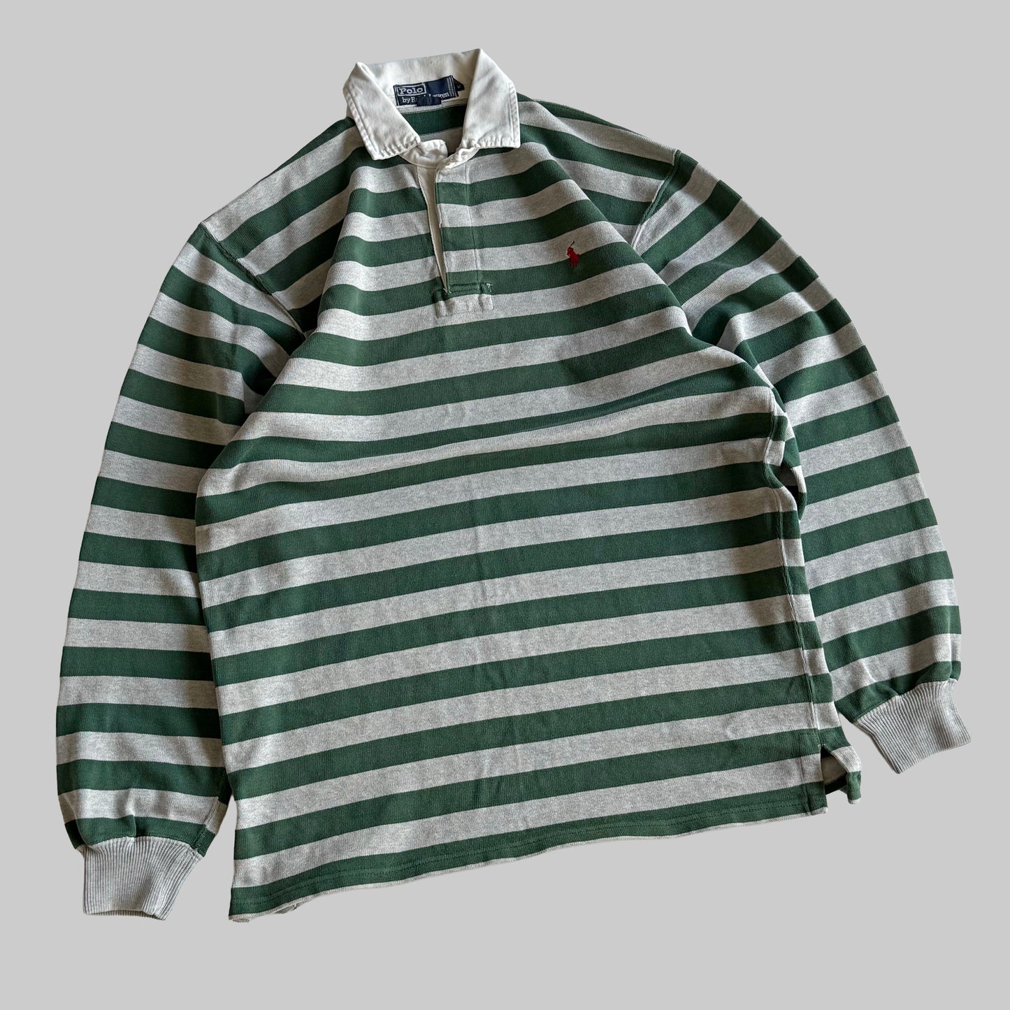 Ralph Lauren Striped Rugby Shirt - Small