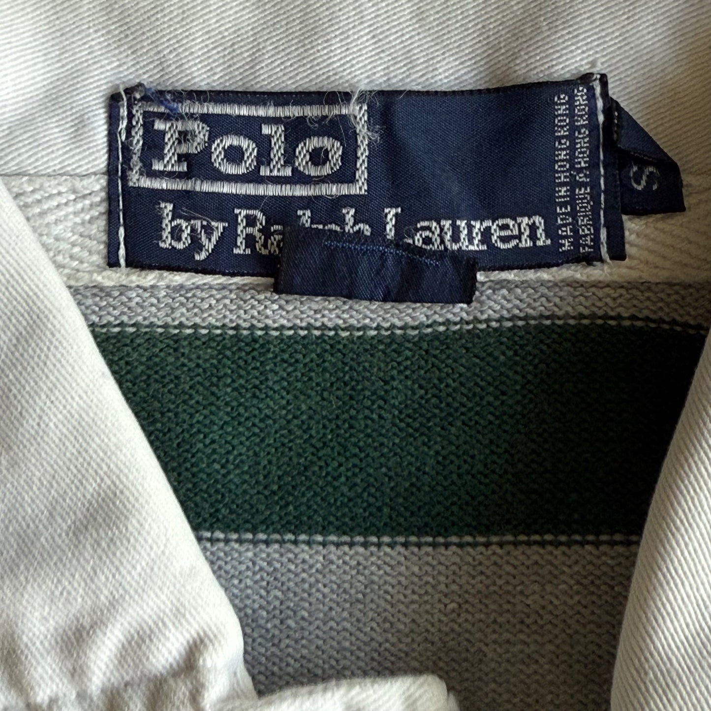 Ralph Lauren Striped Rugby Shirt - Small