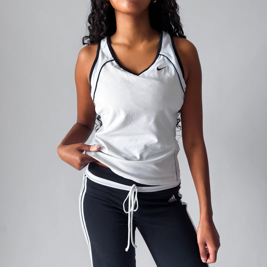 Y2K Nike Panelled Activewear Top - M/L