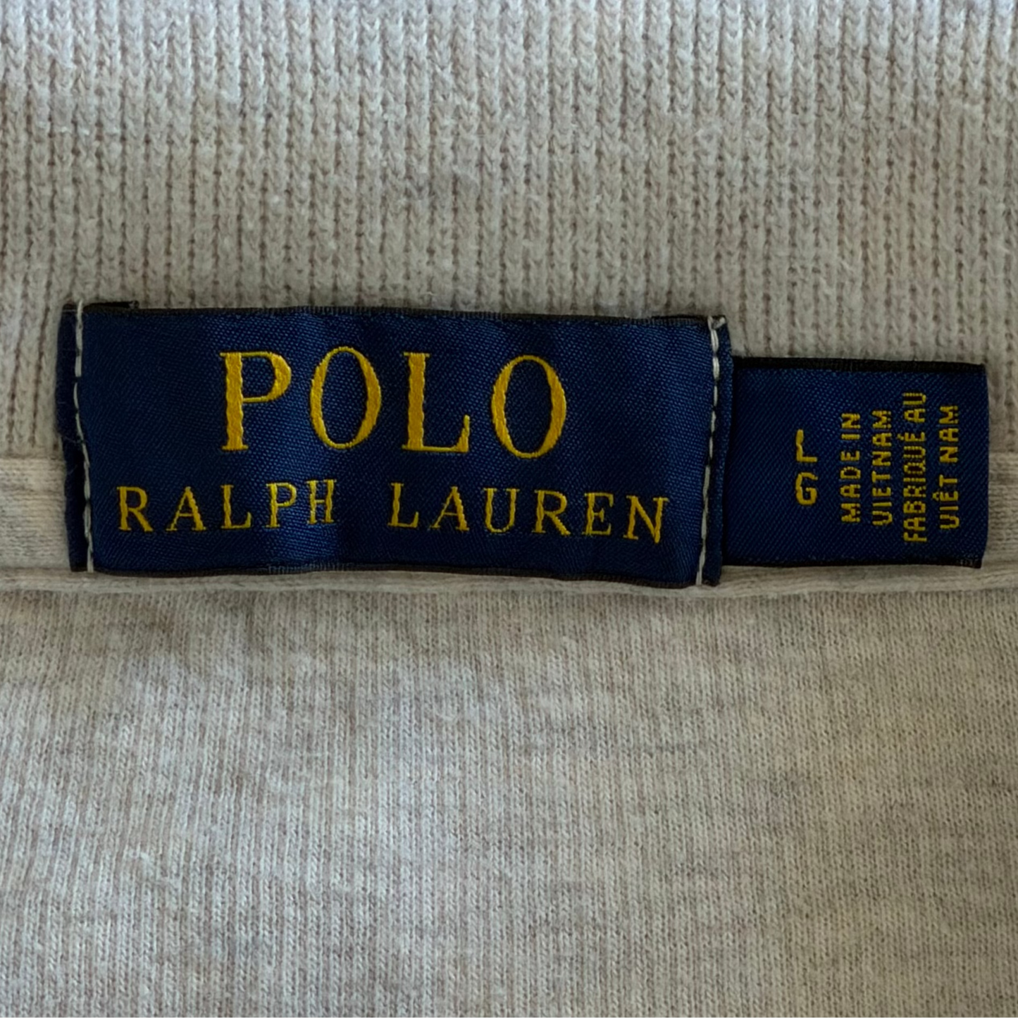 Polo Ralph Lauren Boxy Quarter Zip - L