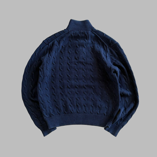 Polo Ralph Lauren Cable Knit Quarter Zip - M