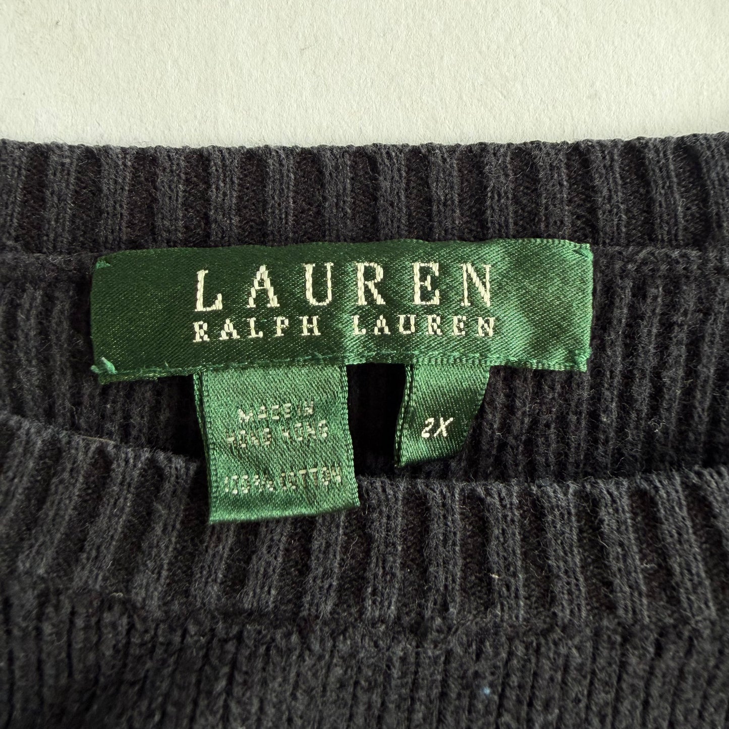 Y2K Polo Ralph Lauren Heavy Knit - L