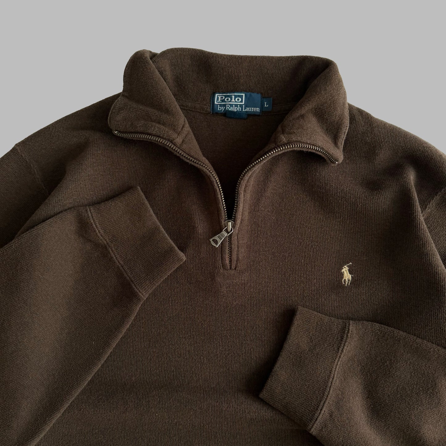 90s Polo Ralph lauren Quarter Zip - L
