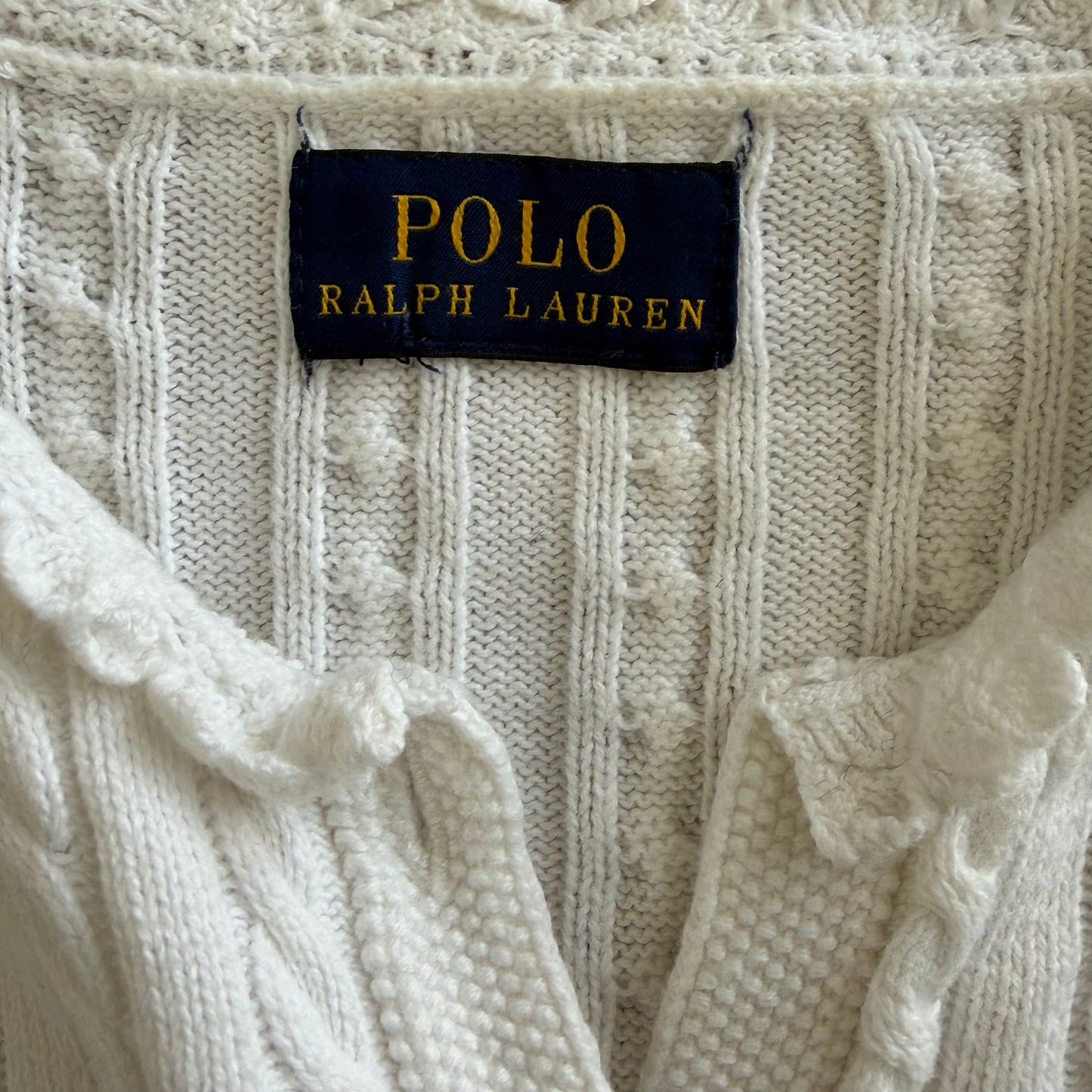 Polo Ralph Lauren Cable Knit Cardigan - M