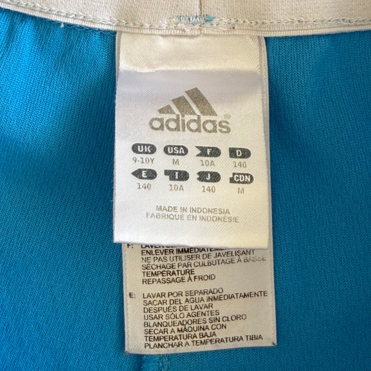 Y2K Adidas Three Stripe Mini Shorts - XS/S