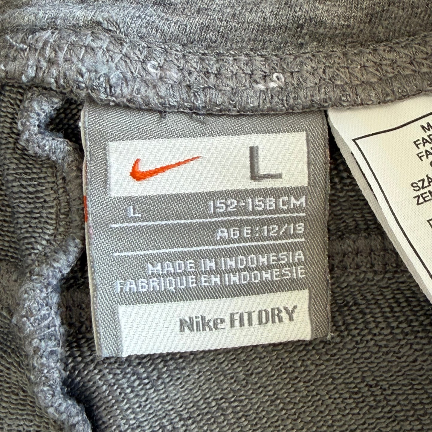 Y2K Nike Classic Swoosh Cotton Mini Shorts - XS