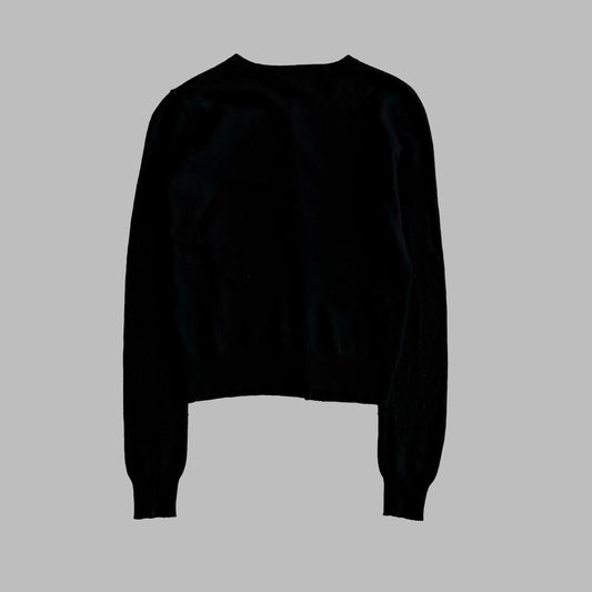 Y2K Polo Ralph Lauren Light Wool Cardigan - XS