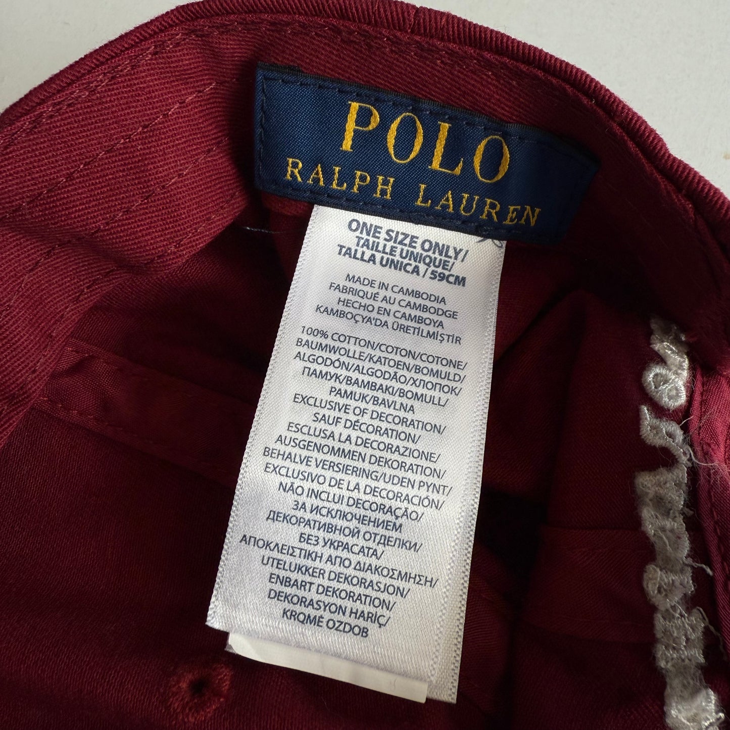 Polo Basketball Bear Cap