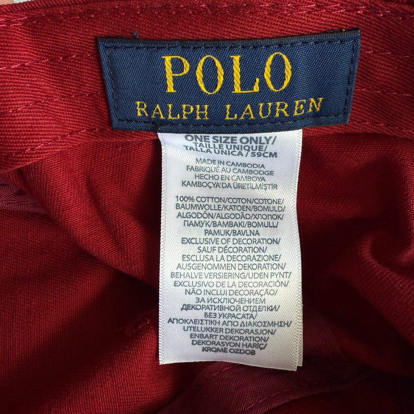 Polo Bear Cap