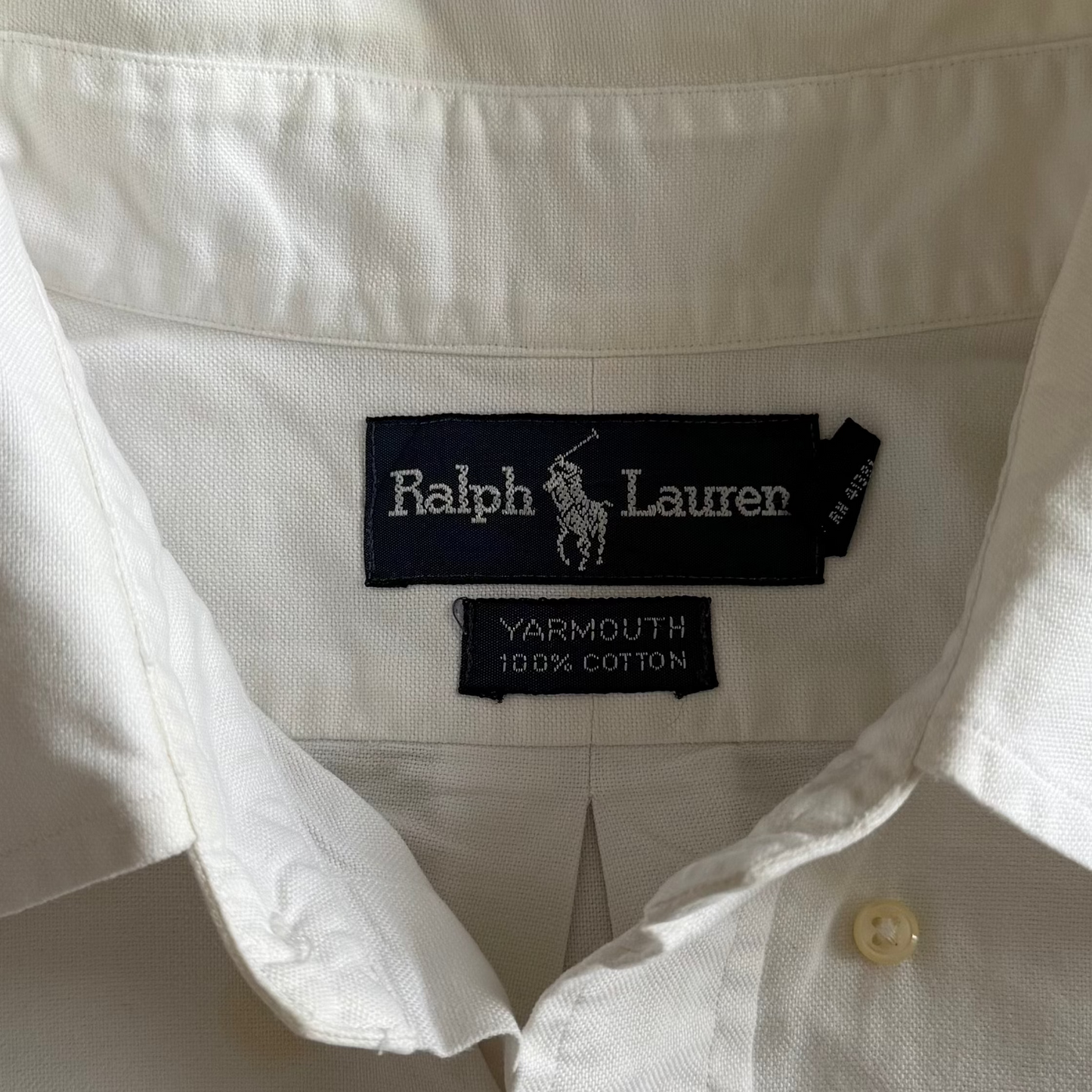 90s Polo Ralph Lauren Cotton Button Up Shirt - XL