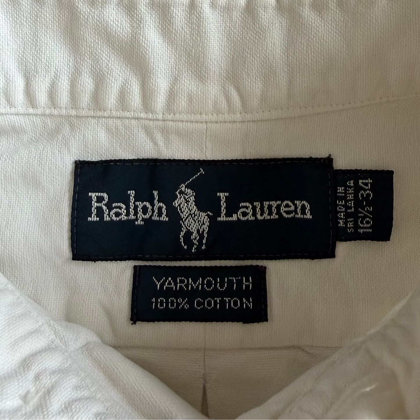 Y2K Polo Ralph Lauren Cotton Button Up Shirt - XL