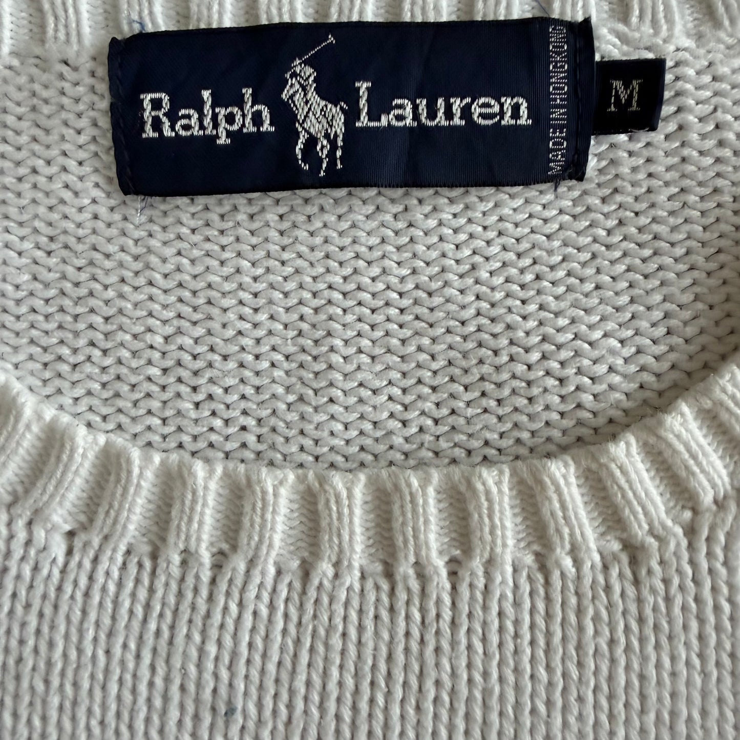 90s Polo Ralph Lauren Heavy Knit - M