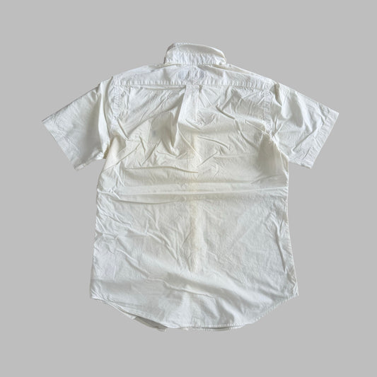 Y2K Polo Ralph Lauren Cotton Button Up Shirt - S