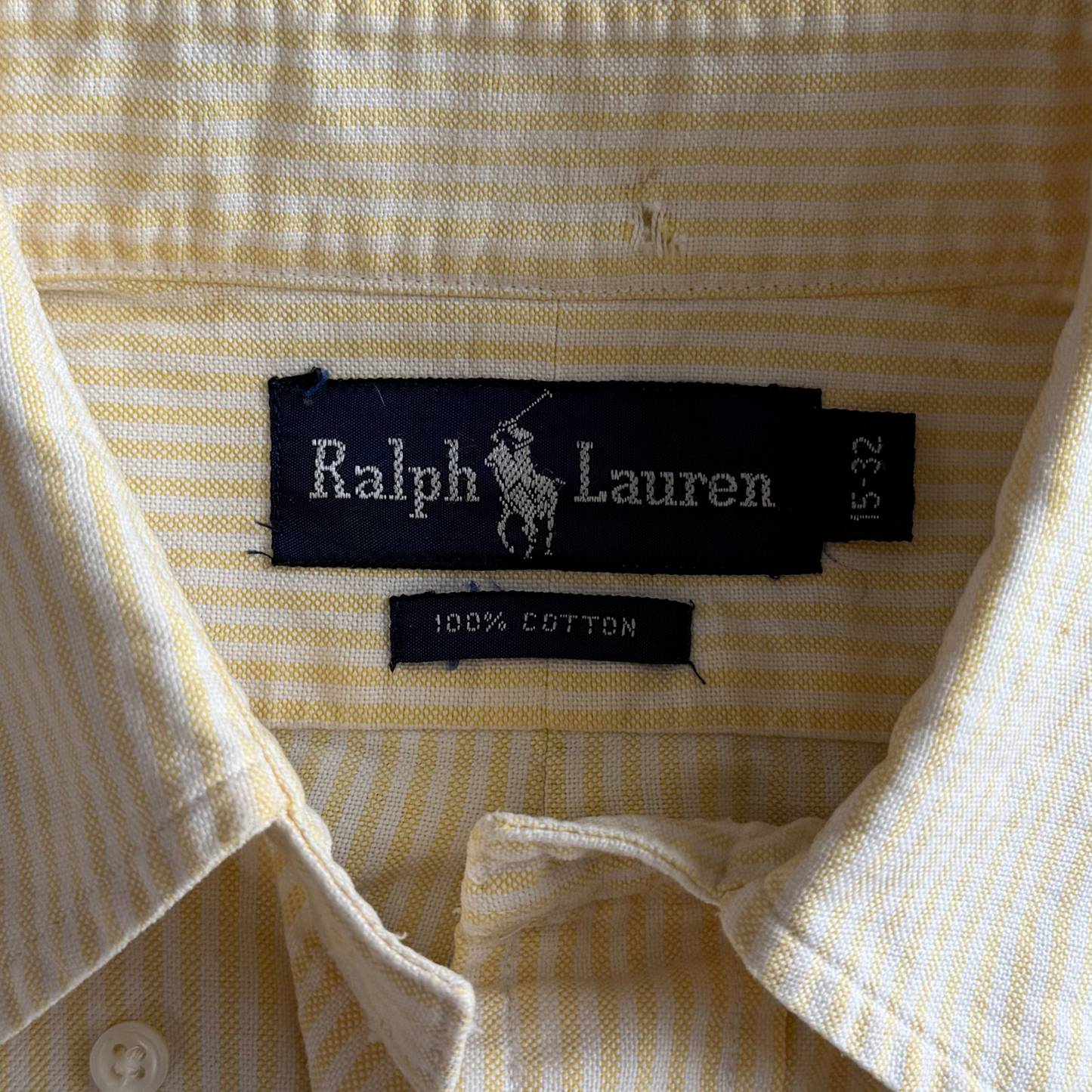 Y2K Polo Ralph Lauren Striped Button Up Shirt - S