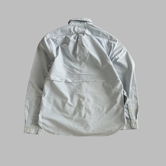 90s Polo Ralph Lauren Striped Button Up Shirt - L