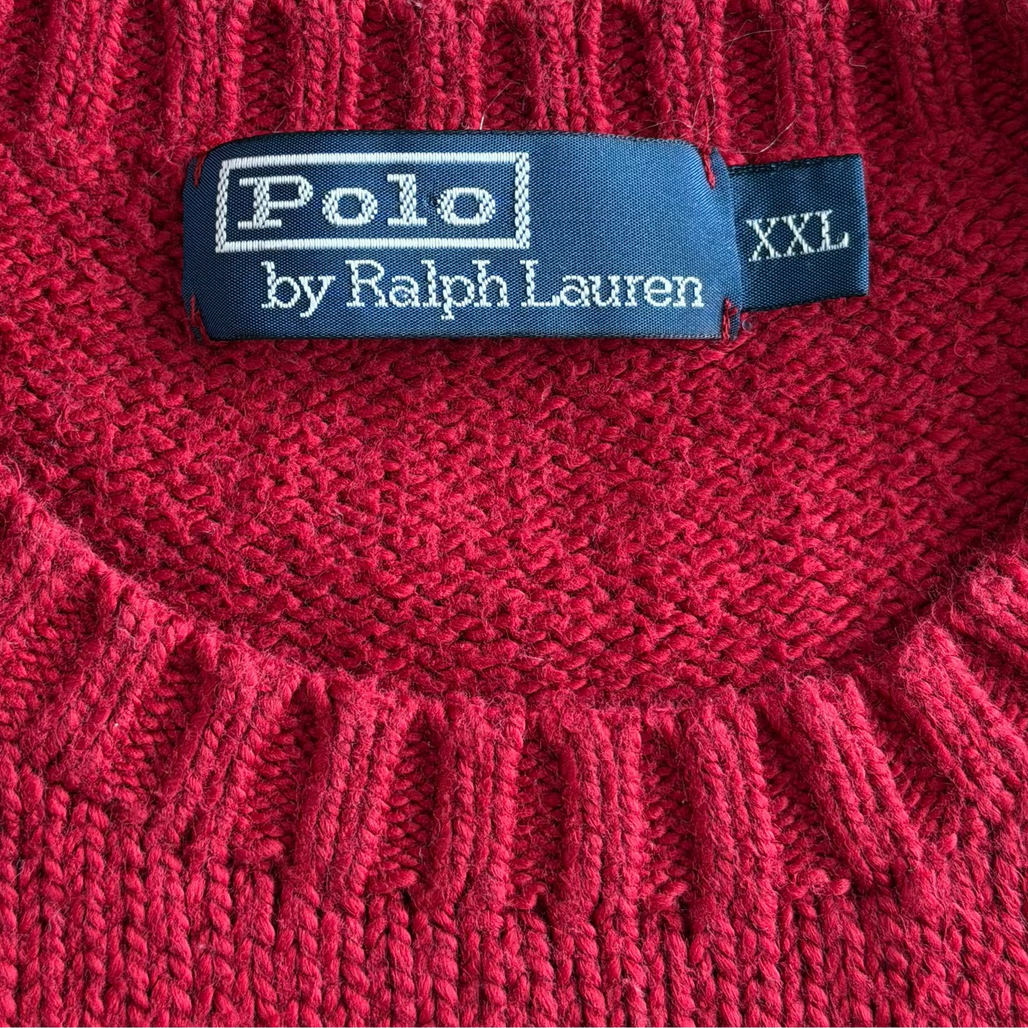 90s Polo Ralph Lauren Heavy Knit - XL