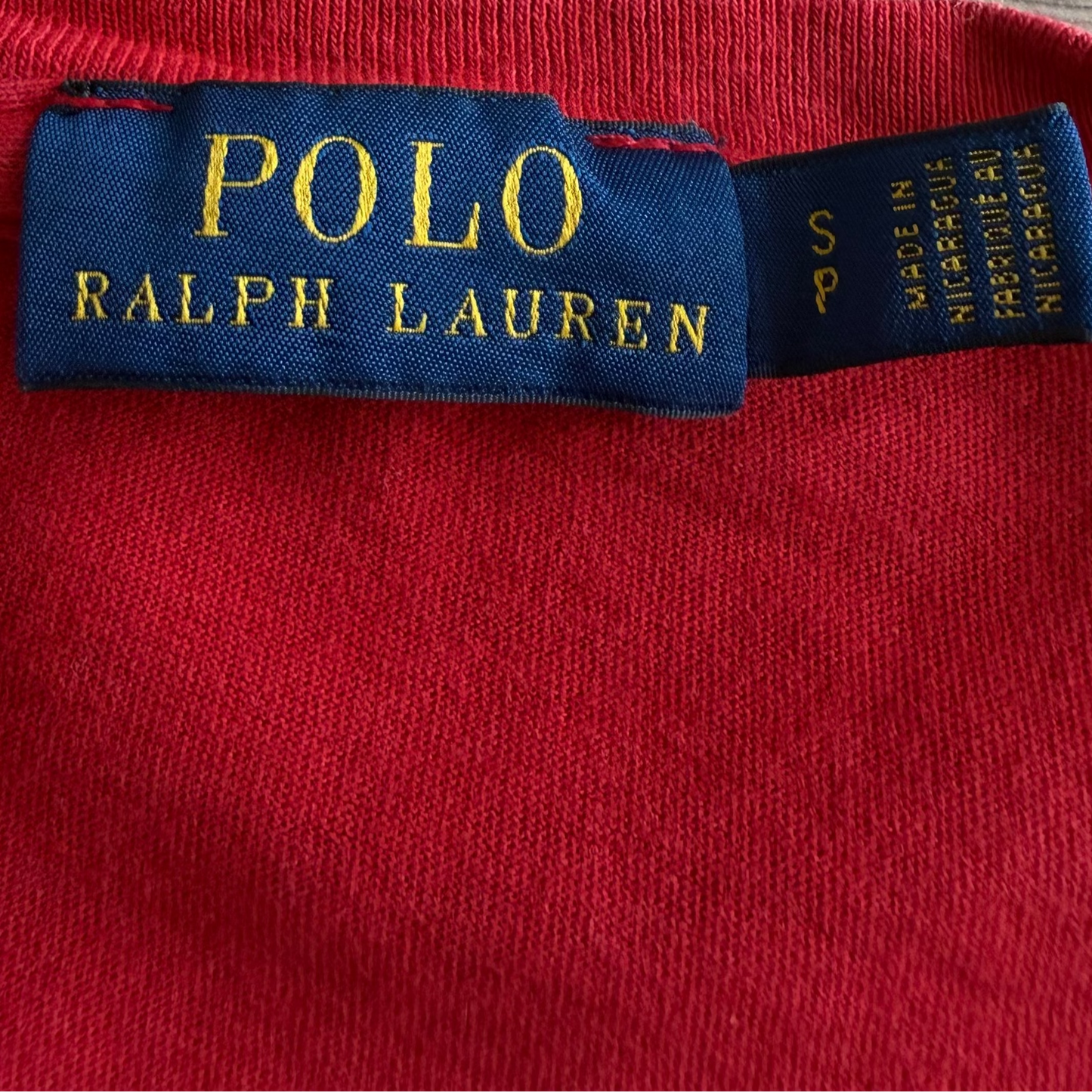 Ralph Lauren Low Cut T-Shirt - S/M