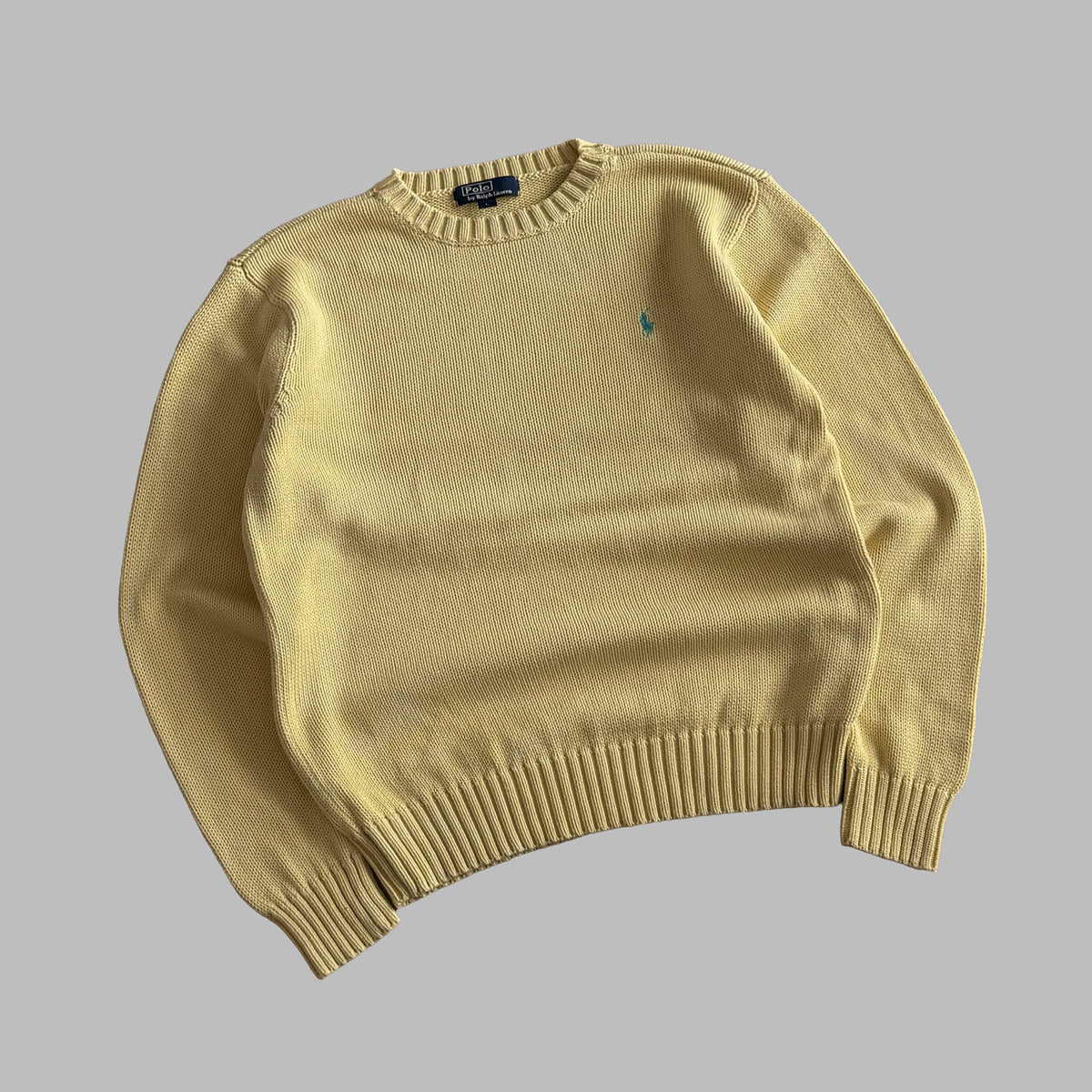 90s Polo Ralph Lauren Heavy Knit - M