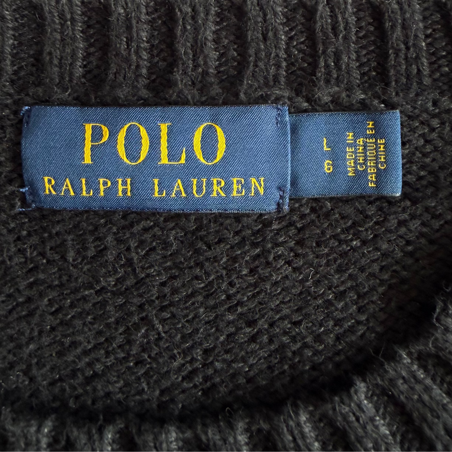 Polo Ralph Lauren Hot Chocolate Bear - L