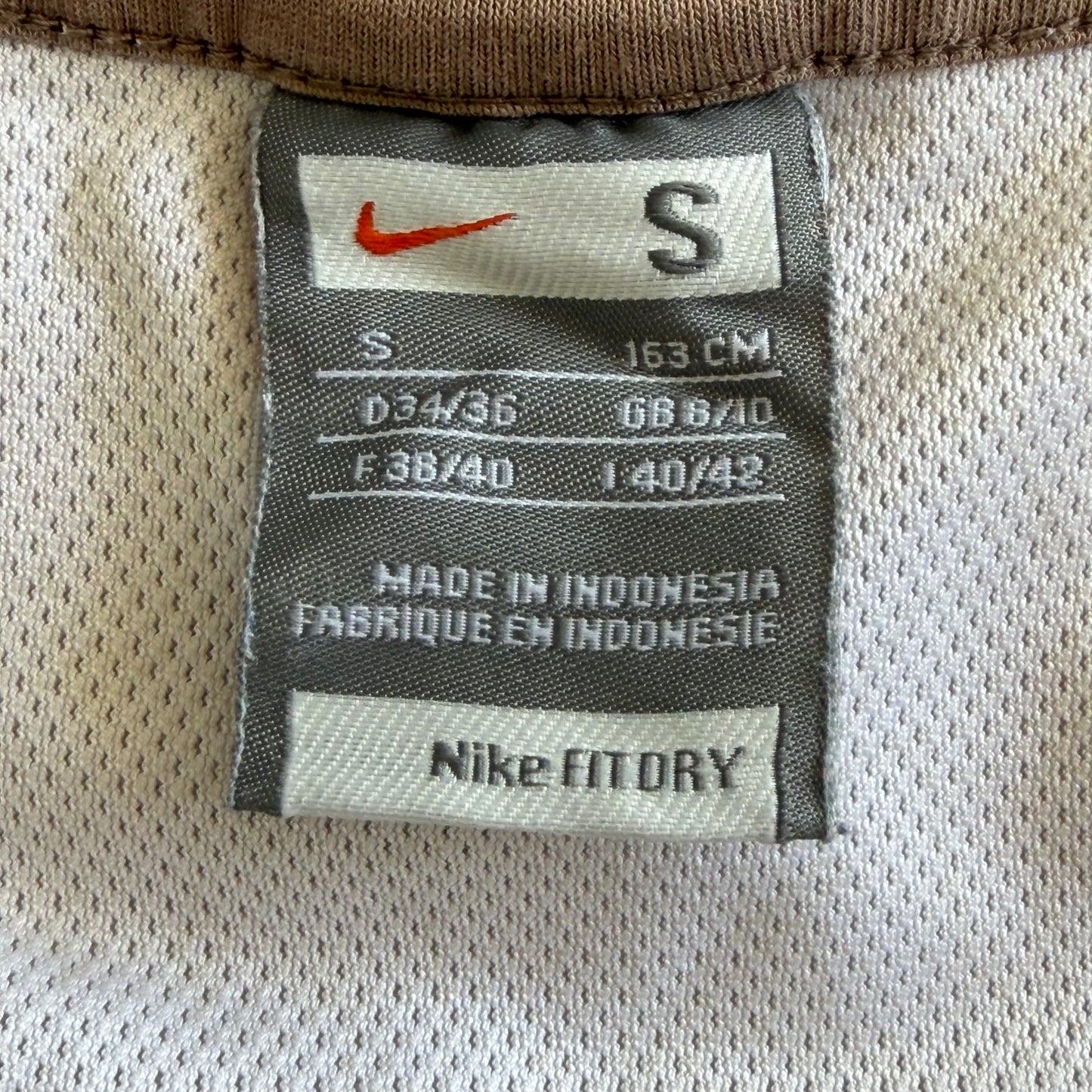 Y2K Nike Centre Swoosh Racerback Activewear Tank - S/M