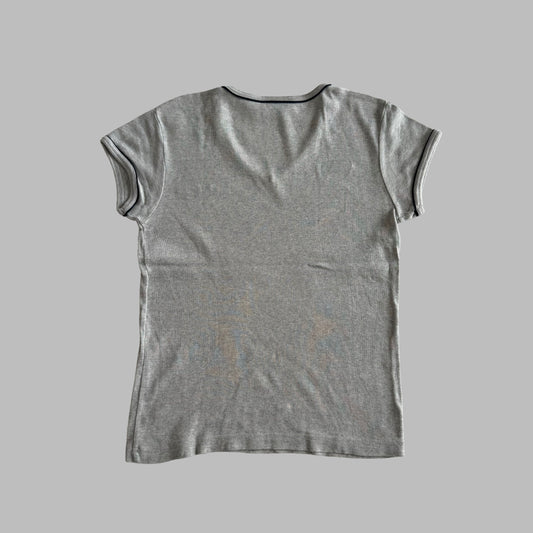 Y2K Ralph Lauren Polo Jeans Low Cut T-Shirt - M