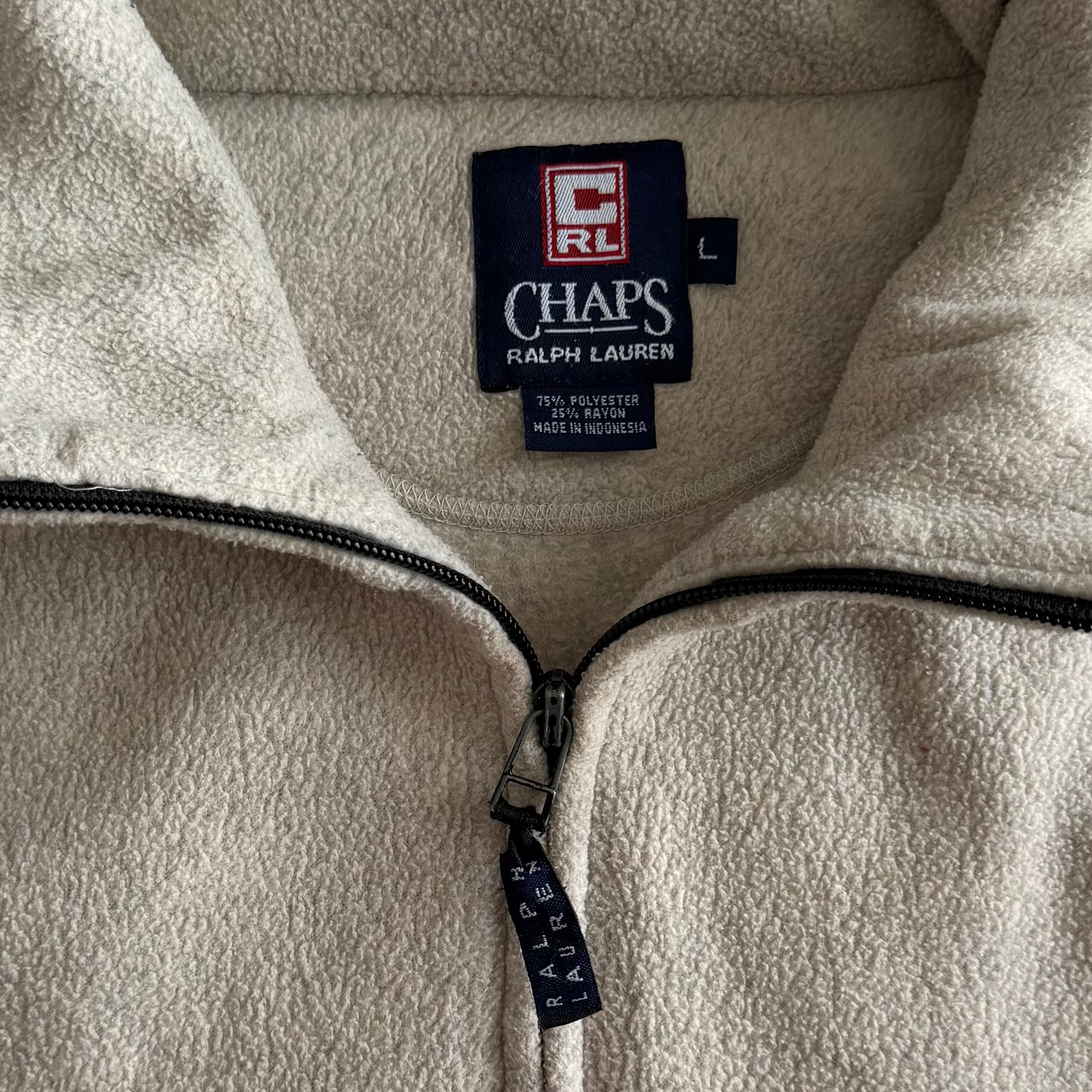 90s Polo Ralph Lauren Chaps Fleece - L
