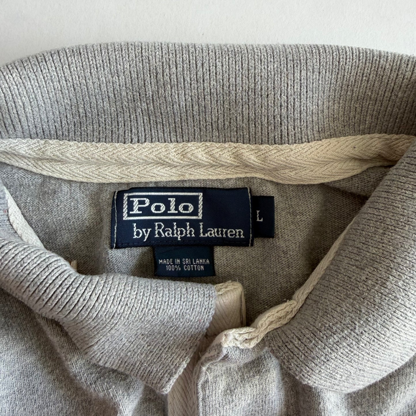 90s Polo Ralph Lauren Rugby Shirt - L