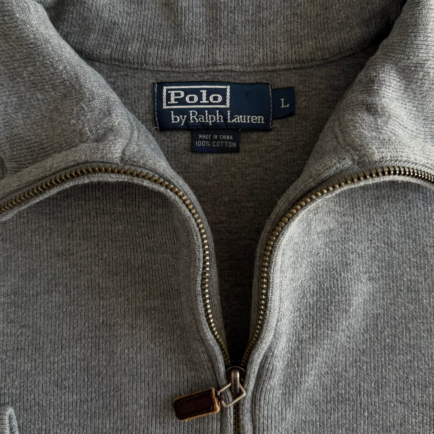 90s Polo Ralph Lauren Boxy Quarter Zip - L