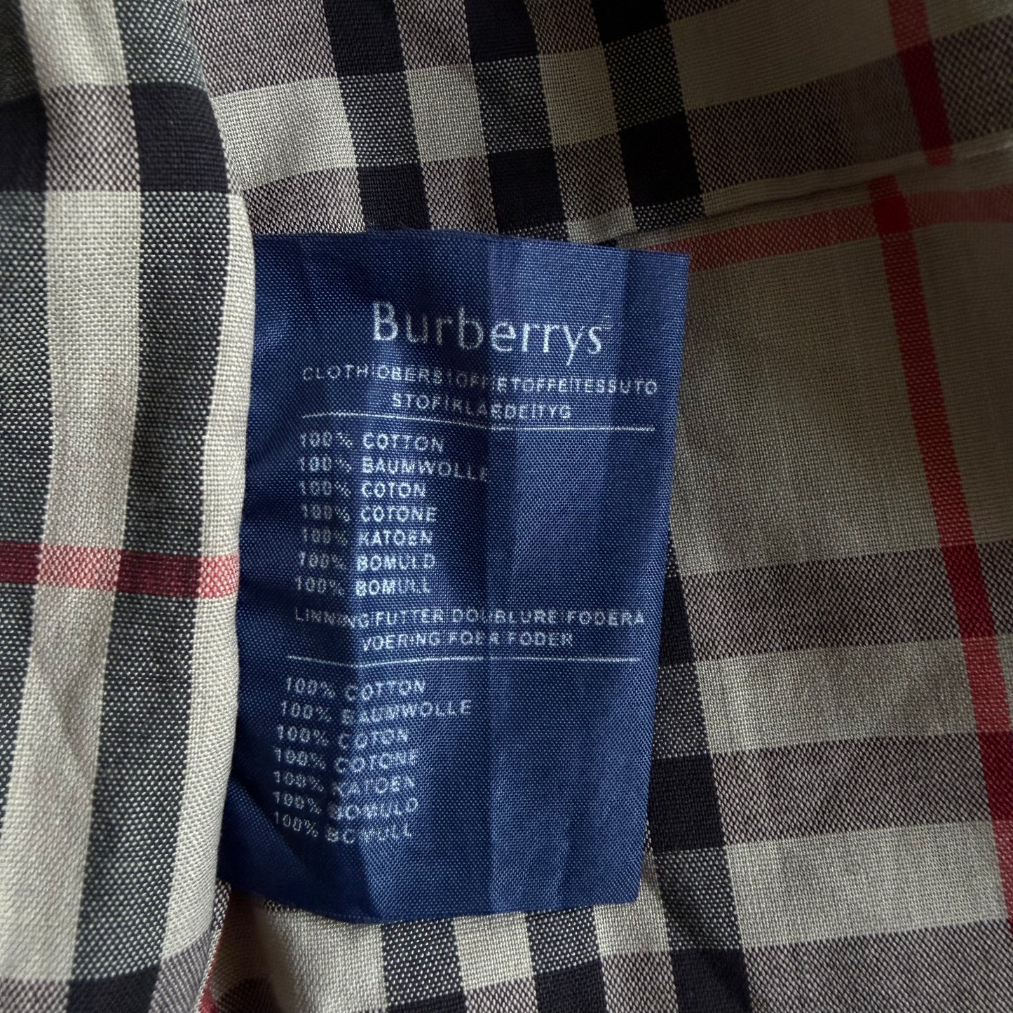 90s Burberry Double Breasted Trench Coat - M/L
