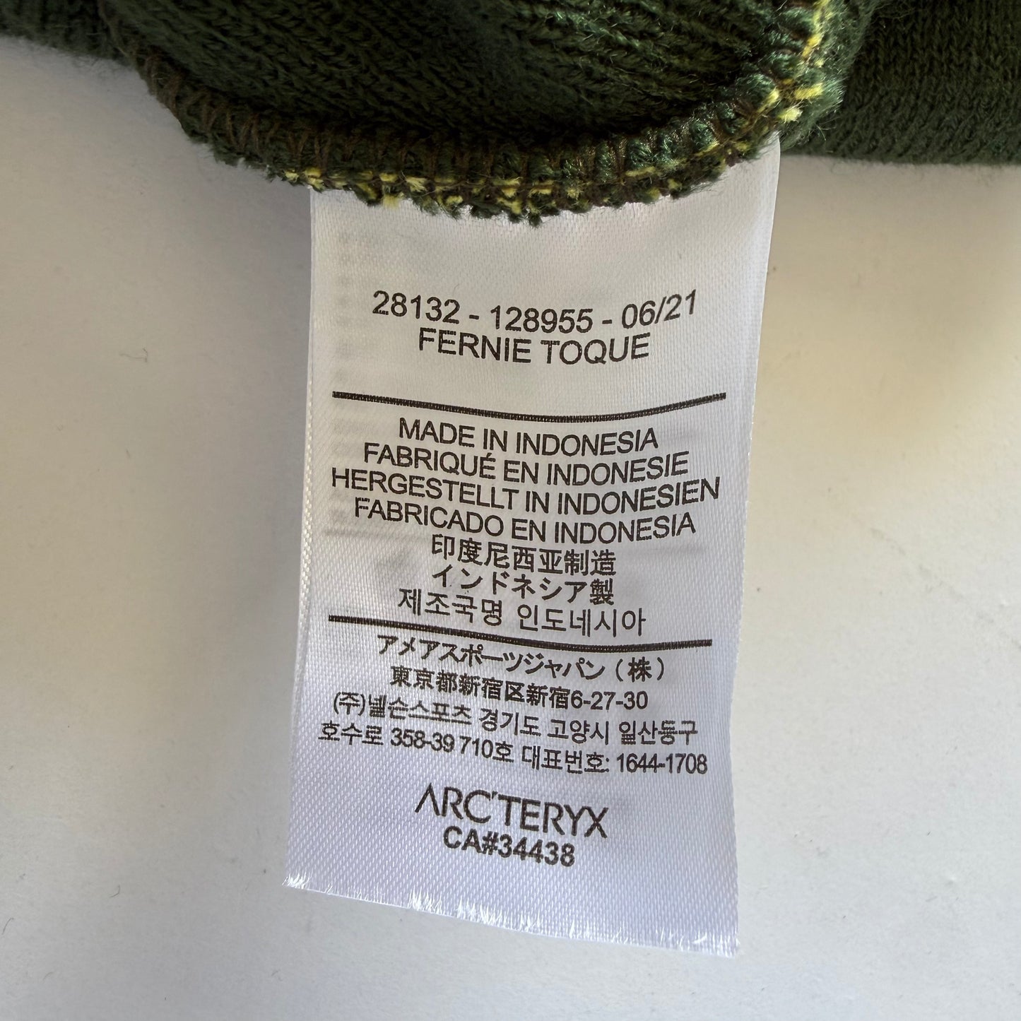 Arcteryx Bird Head Toque Beanie