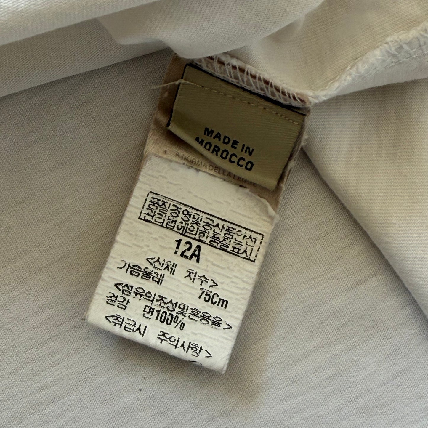 Y2K Burberry Embroidered Union Jack Top -S/ M
