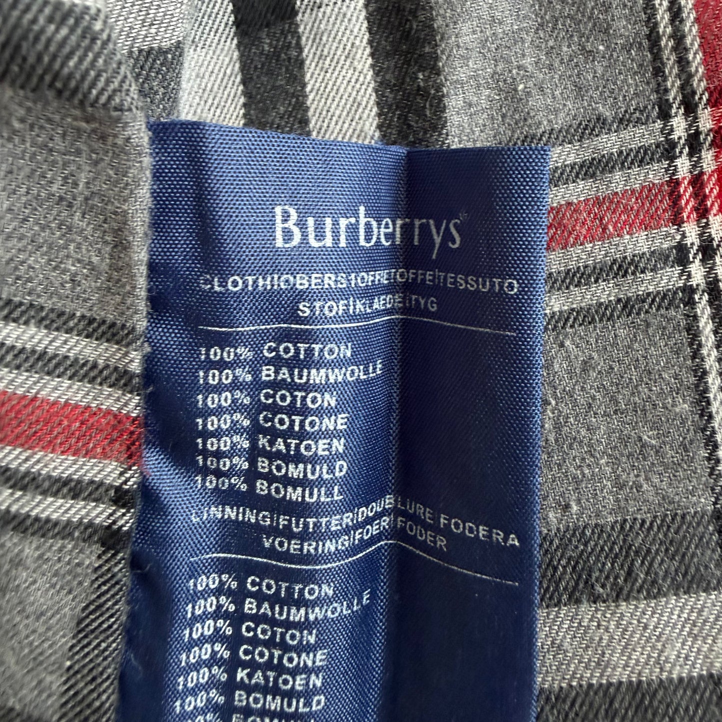 90s Burberry Double Breasted Trench Coat - L/XL