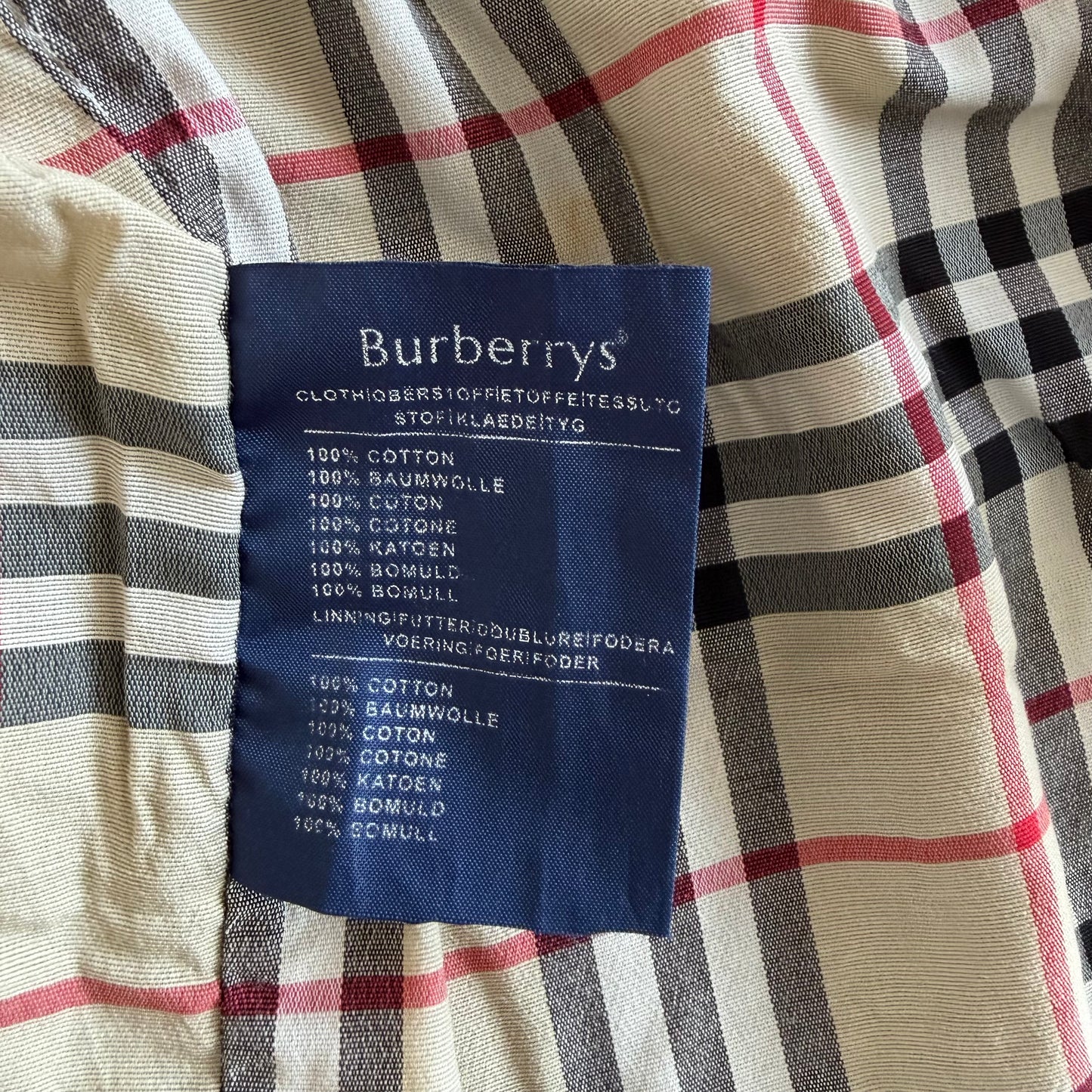 90s Burberry Double Breasted Trench Coat - XS/S