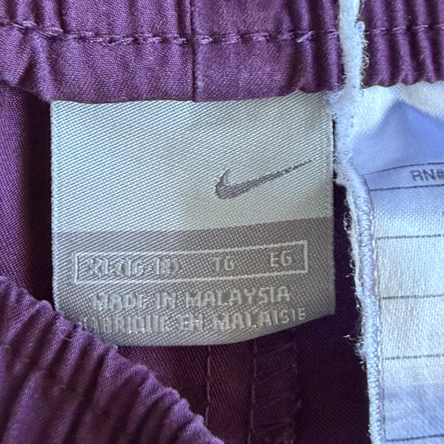 Y2K Nike Striped Wide Leg Track Pants - XL