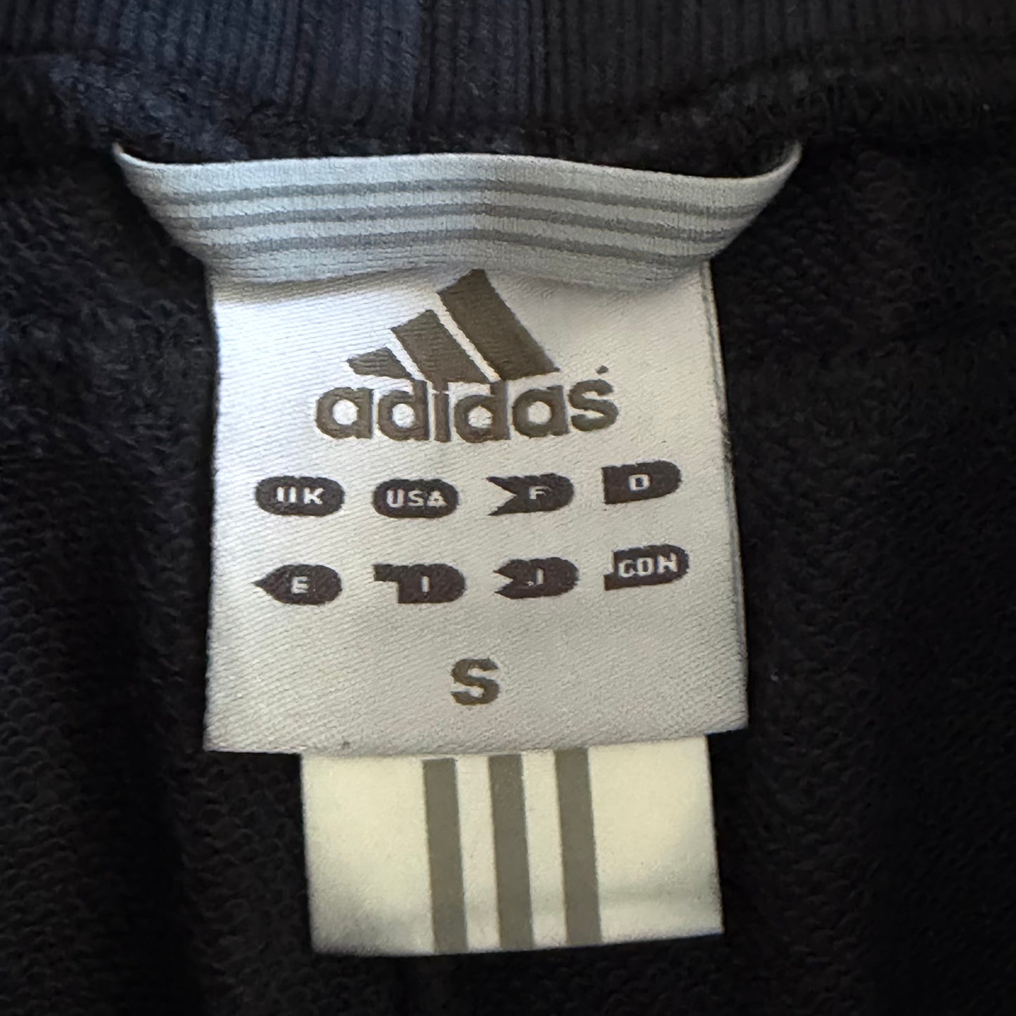 Y2K Adidas Three Stripe Wide Leg Track Pants - S