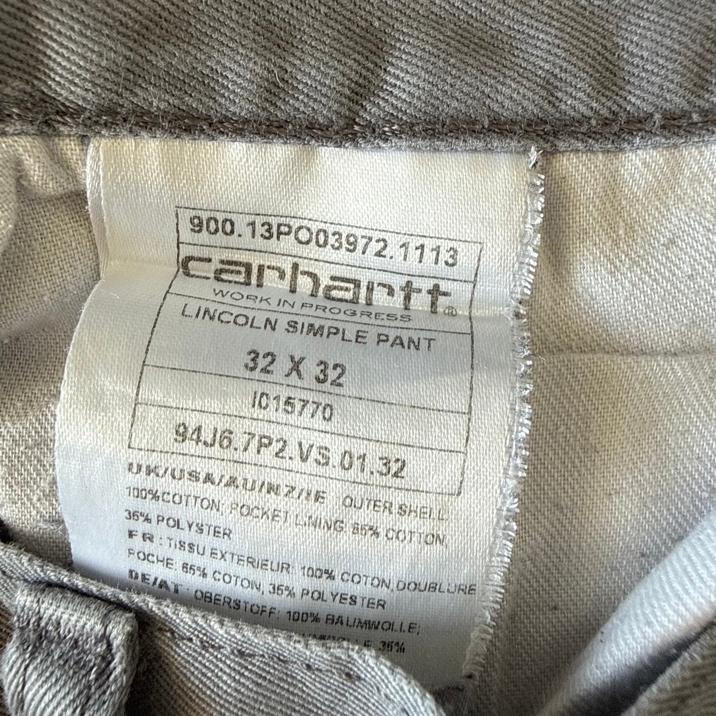 Carhartt Lightweight Jeans - 32 x 32