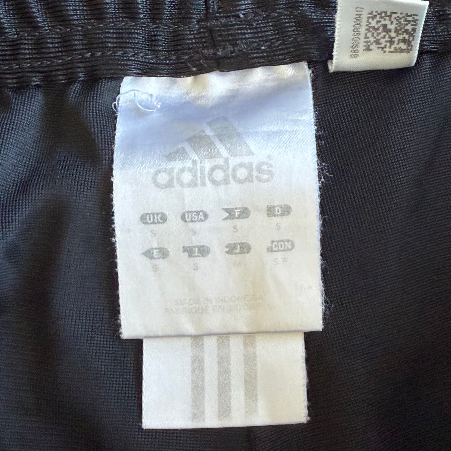 Y2K Adidas Three Stripe Straight Leg Track Pants - M