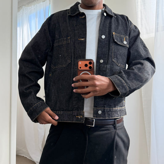 Y2K Polo Ralph Lauren Workwear Denim Jacket - L