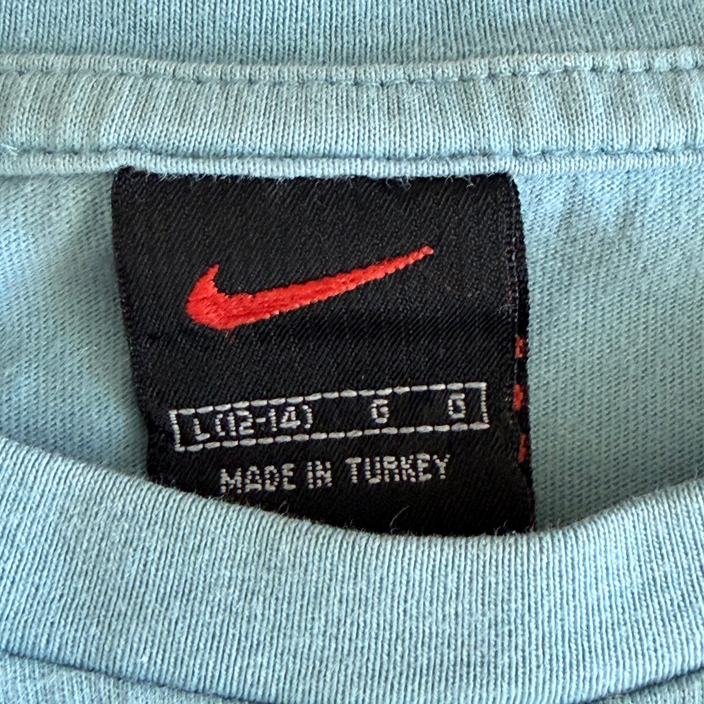 Y2K Nike Centre Swoosh T-Shirt - L