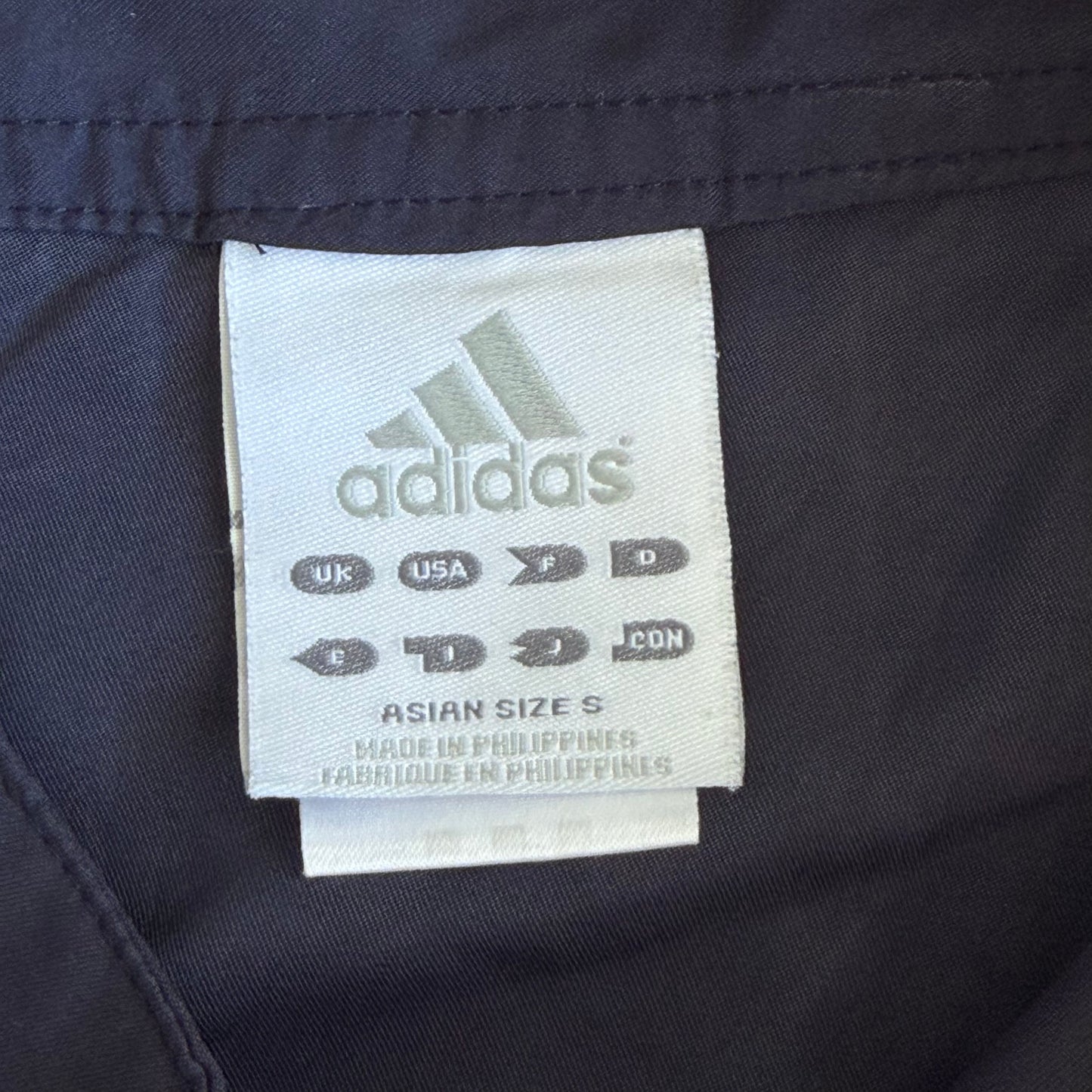 Y2K Adidas Panelled Activewear Mini Shorts - S