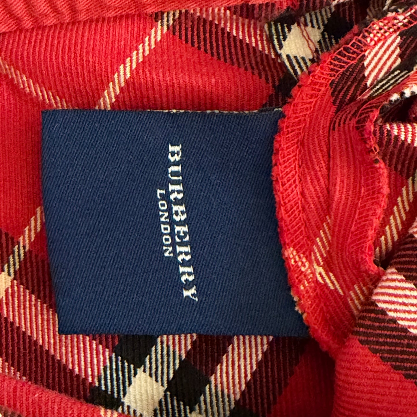 Y2K Burberry Midi Wrap Skirt - 26"
