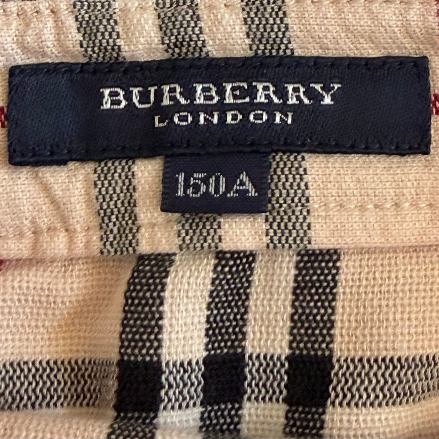 Y2K Burberry Pleated Mini Skirt - 26"