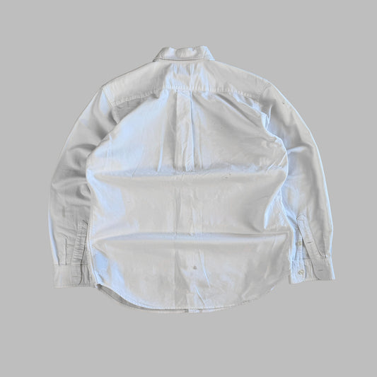 Y2K Polo Ralph Lauren Cotton Button Up Shirt - M