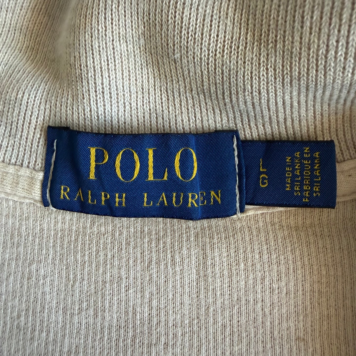 Polo Ralph Lauren Boxy Quater Zip - L